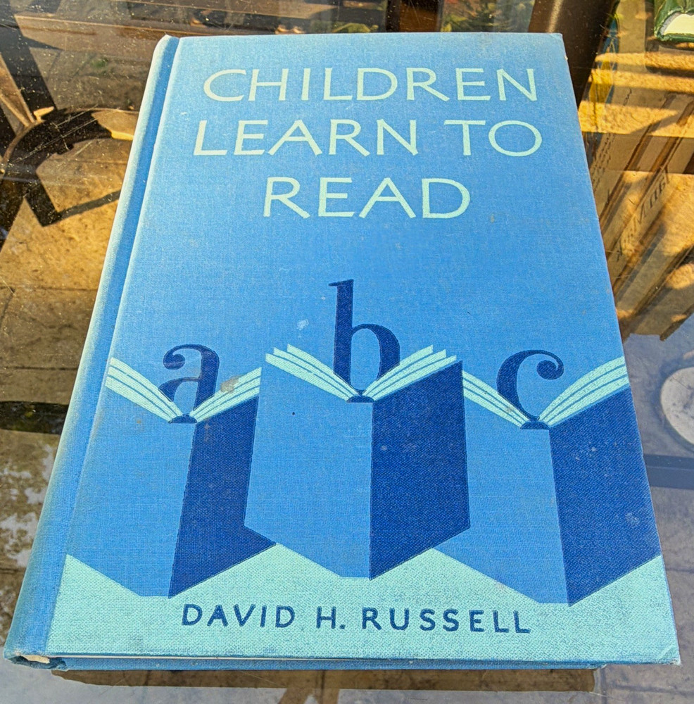Children Learn to Read David H. Russell Hardcover 1949 Ginn Education Inscribed