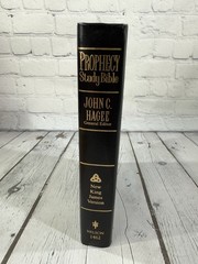 Prophecy Study Bible By John Hagee (New King James Version) Hardcover DJ 1997