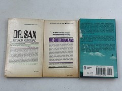 Jack Kerouac Paperback Lot 3 Books-Dr.Sax, On the Road, The Subterraneans