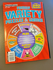 Lot of 2 Variety Puzzle Books by PENNYPRESS – Approved & Family Puzzles & Games