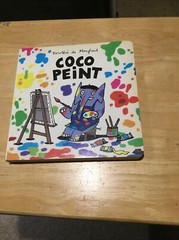 Dorothee de Monfreid COCO PEiNT 2008 French Language Board Book 26 pages
