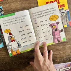 Large Lot Pre Reader & Phonics Book Lot Biscuit I Can Read LEGO Animal Phonics