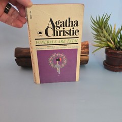 Vintage Agatha Christie Hercule Poirot Lot of 4 Paperback Books Mystery 1960s 70