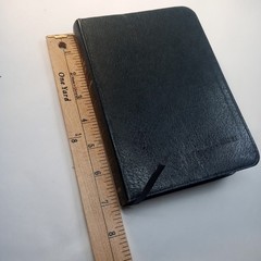 The Living Bible Paraphrased 1977 Compact Vintage Tyndale Black Bonded Leather