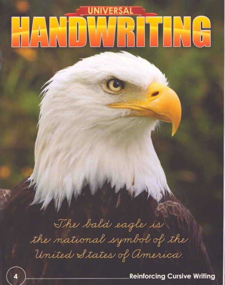 Universal Handwriting Grade 4: Reinforcing Cursive Writing NEW UNUSED