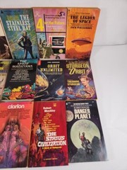 Pocket Paperbacks Lot of 61 Books Science Fiction Avon Signet Pyramid Dell +