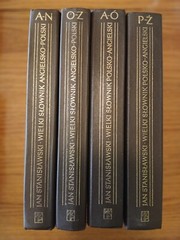 Wielki Slownik Angielsko-Polski The Great English-Polish Dictionary 4 Book Set.