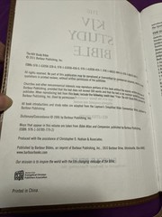 KJV Study Bible Large Print Thumb Indexed Red Letter 2011 Teal Inlay