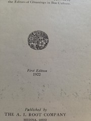 Rare 1922 First Edition „Starting Right with Bees”