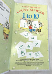 Vtg Cyndy Szekeres’ Counting Colors ABC Books Golden Sturdy Board Set of 3