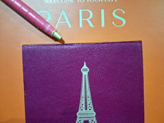 Trope PARIS Scott Yanzy Photography Leather Bound Hard Cover $195 Coffee Table