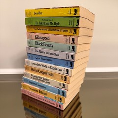 Moby Books Illustrated Classic Editions Mini Paperback Pocket Books (LOT OF 13)