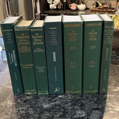 Commentary Exodus Galatians Romans James I & 2 Peter John ICC Commentaries Mint