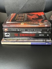 Lot Of 7 Catholic Books: Demons, Exorcism Etc See Photos For Titles -Brand New ￼