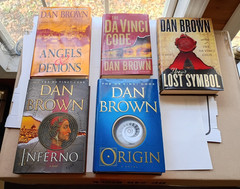 Dan Brown 6 FIRST EDITION Hardcovers – 5 Book Robert Langdon Series + Two More