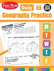 Evan-Moor Daily Geography Practice, Grade 4, Homeschooling and Classroom Res…