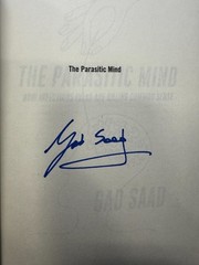 The Parasitic Mind by Saad, Gad – Signed by Author