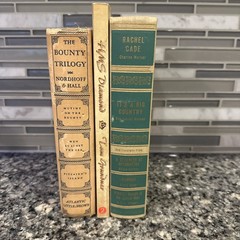 Vintage Nautical Book Lot Bounty Trilogy Wyeth HMS Diamond 1957 Naval Anthology