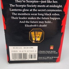 Zodiac Chillers: The Scorpio Society by Carol Ellis (Paperback, 1995) Book #2
