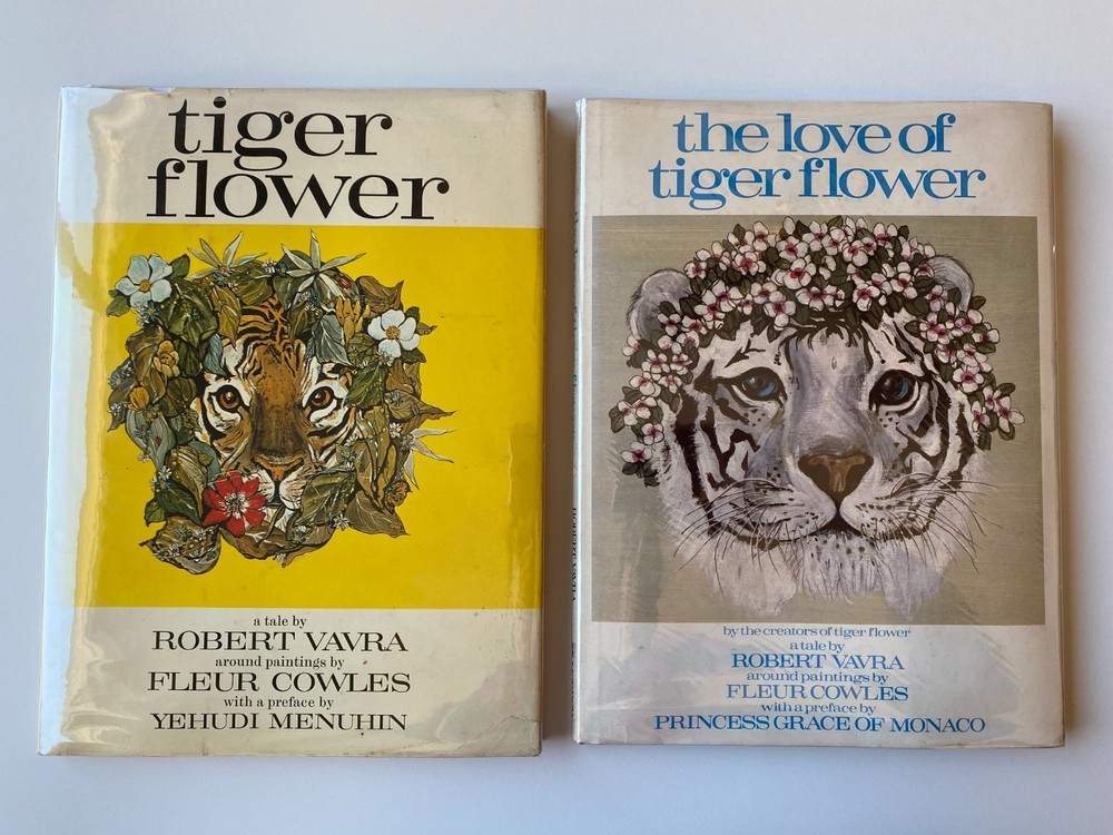 TIGER FLOWER HCDJ LOT 2~Love~ROBERT VAVRA~Fleur Cowles~YE MENUHIN~PRINCESS GRACE