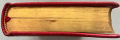 „The Life of Christ” Catholic 1954, Red Leather Binding, Gold Gilded Page Edges