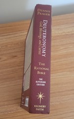 Rational Bible: Deuteronomy – Dennis Prager (2022, Hardcover) Author SIGNED COPY