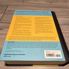 Timothy Ferriss Tribe of Mentors Hardcover Self-Help Mentoring & Coaching