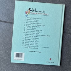 Disney Mickey’s Young Reader Library Hardcover Books , Vol 1-4 & Vol 6-10
