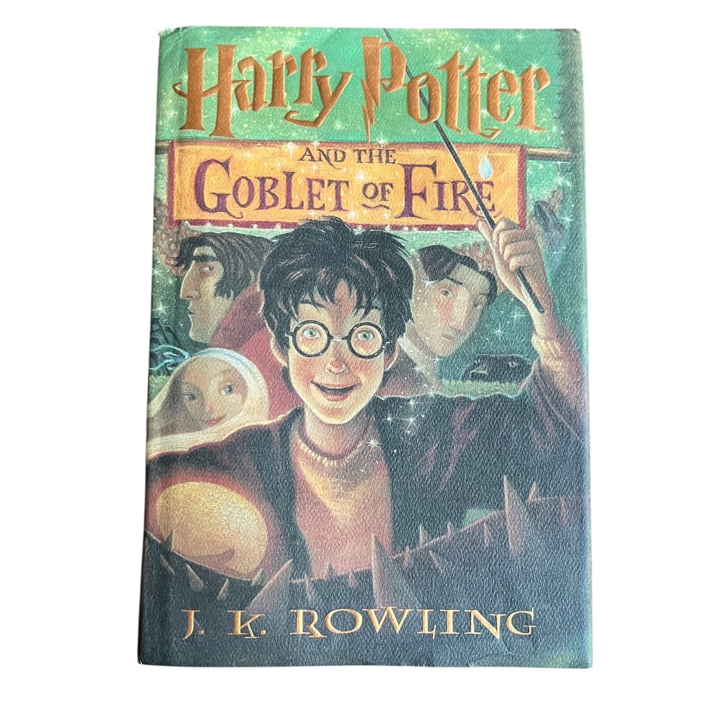 Harry Potter and the Goblet of Fire 1st Edition & Error Pages (pg 291) Free Ship