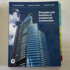 NASCLA Commercial Contractors License Textbooks and Manuals-Tabbed & Highlighted