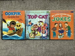 Vintage Lot Of 15 – A Little Golden Book Children’s Mini Hardcover 1930s – 1960s