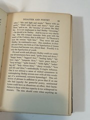 Genius And Disaster: Studies In Drugs And Genius 1926 Jeannette Marks