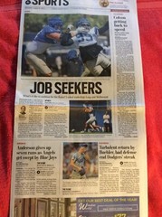 DAILY BREEZE SPORTS SECTION AUGUST 15 2024 THE RAMS CONOR MCDERMOTT