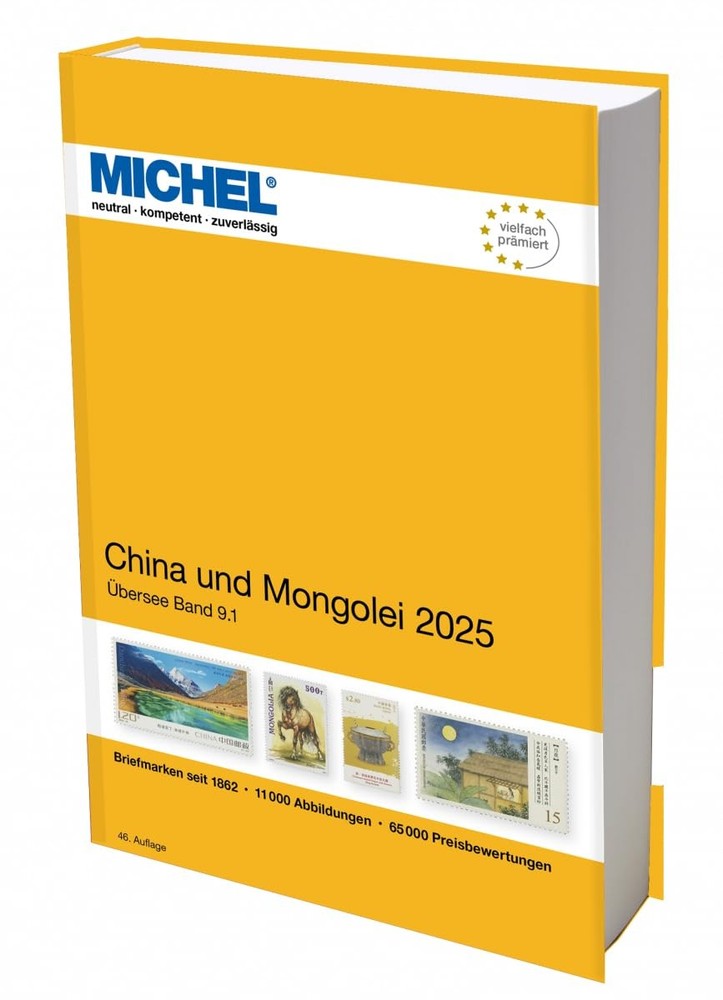 MICHEL-Redaktion China 2025 (Ü 9.1) (Hardback) (UK IMPORT)