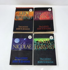 Lot Left Behind Series by Tim LaHaye/Jerry Jenkins (Books 1-4) Trade Paperback