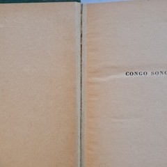 Congo Song by Stuart Cloete HC 1943 The Blakiston Co, PA 399 Pages