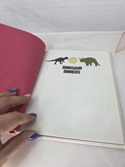 Dinosaur Dinners Shaaron Cosner 1991 Franklin Watts Library Edition Hardcover