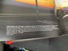 Mazda RX-7 Legendary Sports Car 1st Edition 1992 HCDJ Yamaguchi & Dinkel Racing
