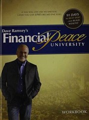 Dave Ramseys Financial Peace University Workbook – Hardcover – VERY GOOD