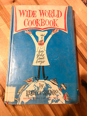 Vintage 1962 Wide World Cookbook by Rebecca Shapiro – First Edition Library Bind