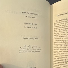 Orders of Universal Reformation: Utopias Manly P. Hall PB 1976 2nd Print