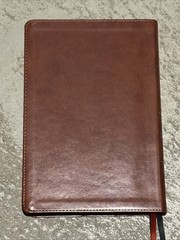 CSB Large Print Ultrathin Reference Bible 2017 LeatherTouch