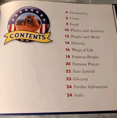 2011 The Child’s World UTAH By Holly Saari HC 24 Pages
