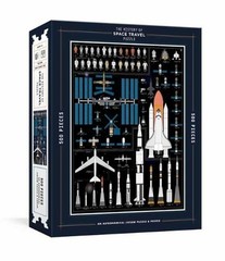 History of Space Travel Puzzle: Astronomical Jigsaw Puzzle and Poster by Pop Cha
