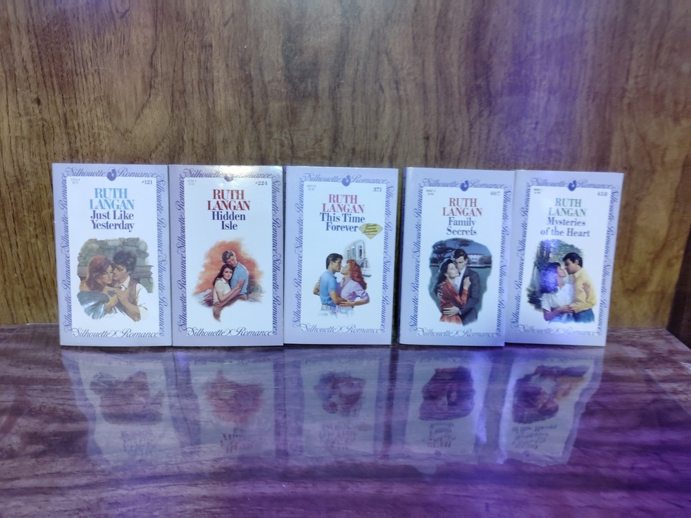 Ruth Langan Silhouette Romance Lot of 5 Paperbacks #121 #224 #371 #407 #458