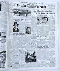 Fall River Herald News Newspaper The Memorable 1940’s Book