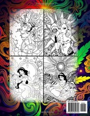 Stoner Coloring Book: Funny Weed Page for Adults, Trippy &…