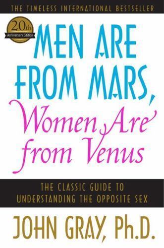 Men Are from Mars and Women from Venus paperback book John Gray FREE SHIPPING
