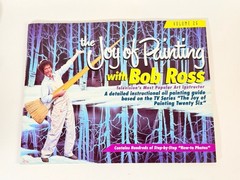 Bob Ross Joy of Painting 6 Book Set Vol 24 25 26 28 29 31 & DVD Autumn Stream
