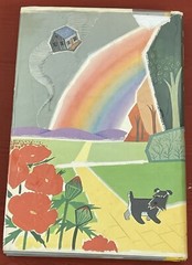 VTG 1950s The Wizard of Oz Junior Deluxe Edition w/RARE DUST JACKET L Frank Baum